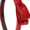 Cerchietto - Burgundy Bow