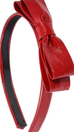 Cerchietto - Burgundy Bow