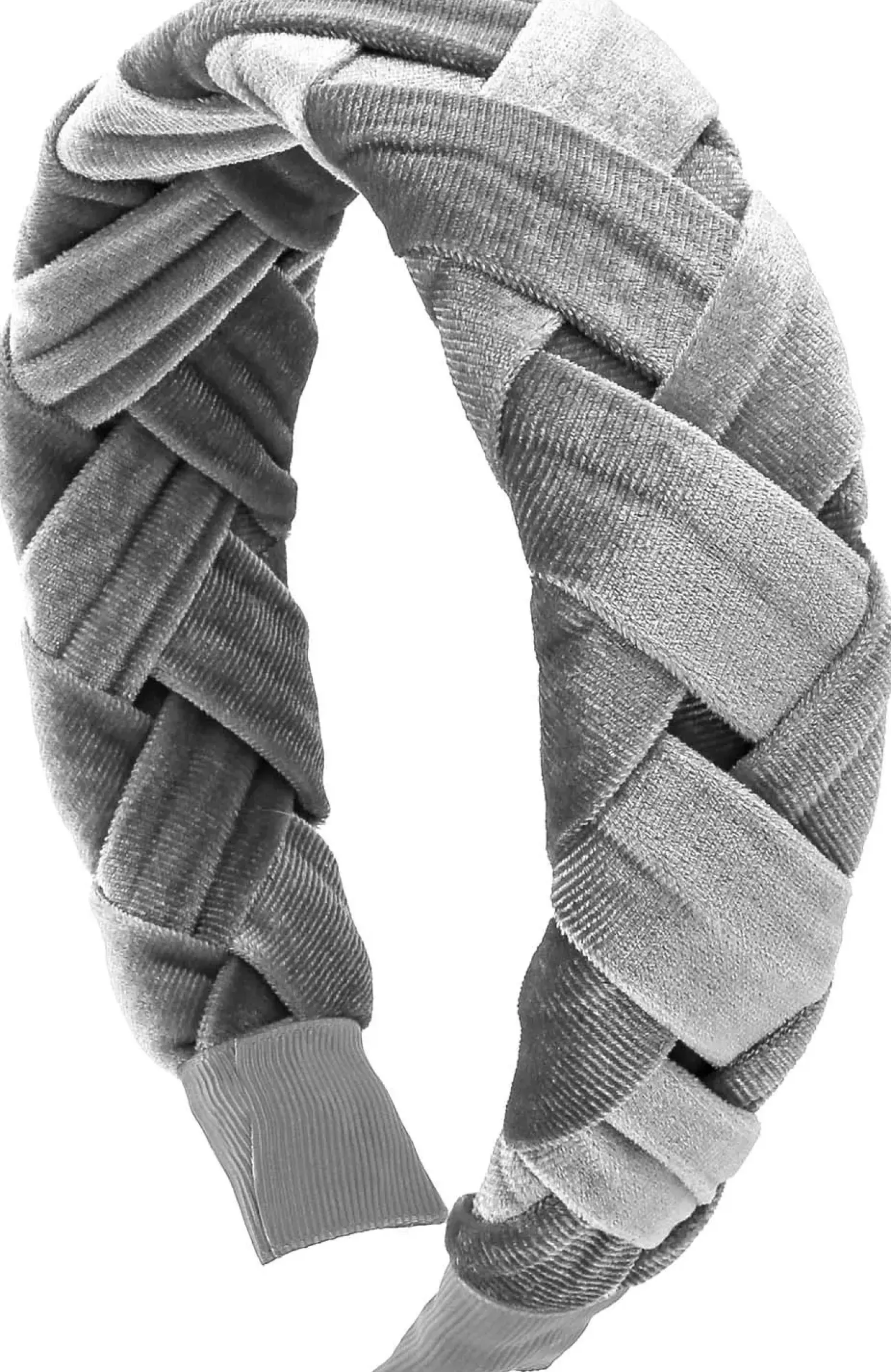 Cerchietto - Grey Velvet
