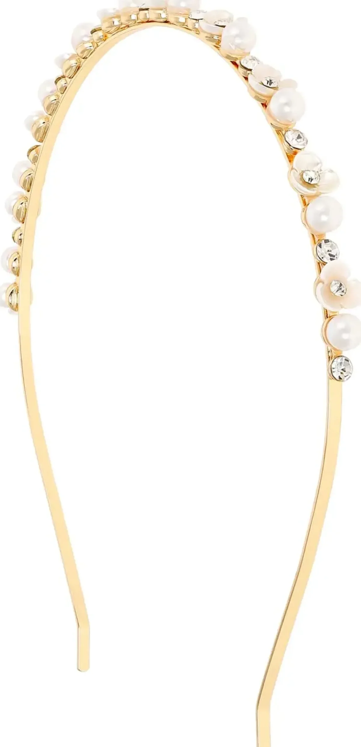 Cerchietto - Pearly Flowers