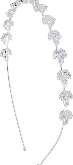 Cerchietto - Silver Leaves