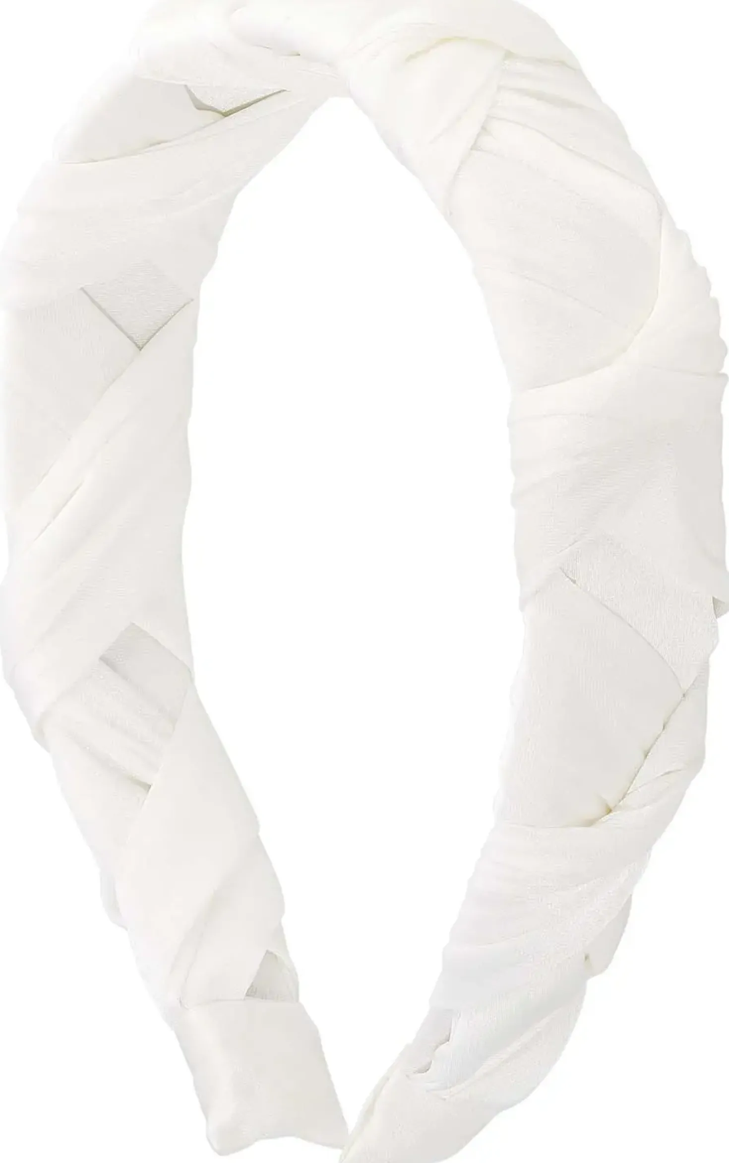 Cerchietto - White Braid