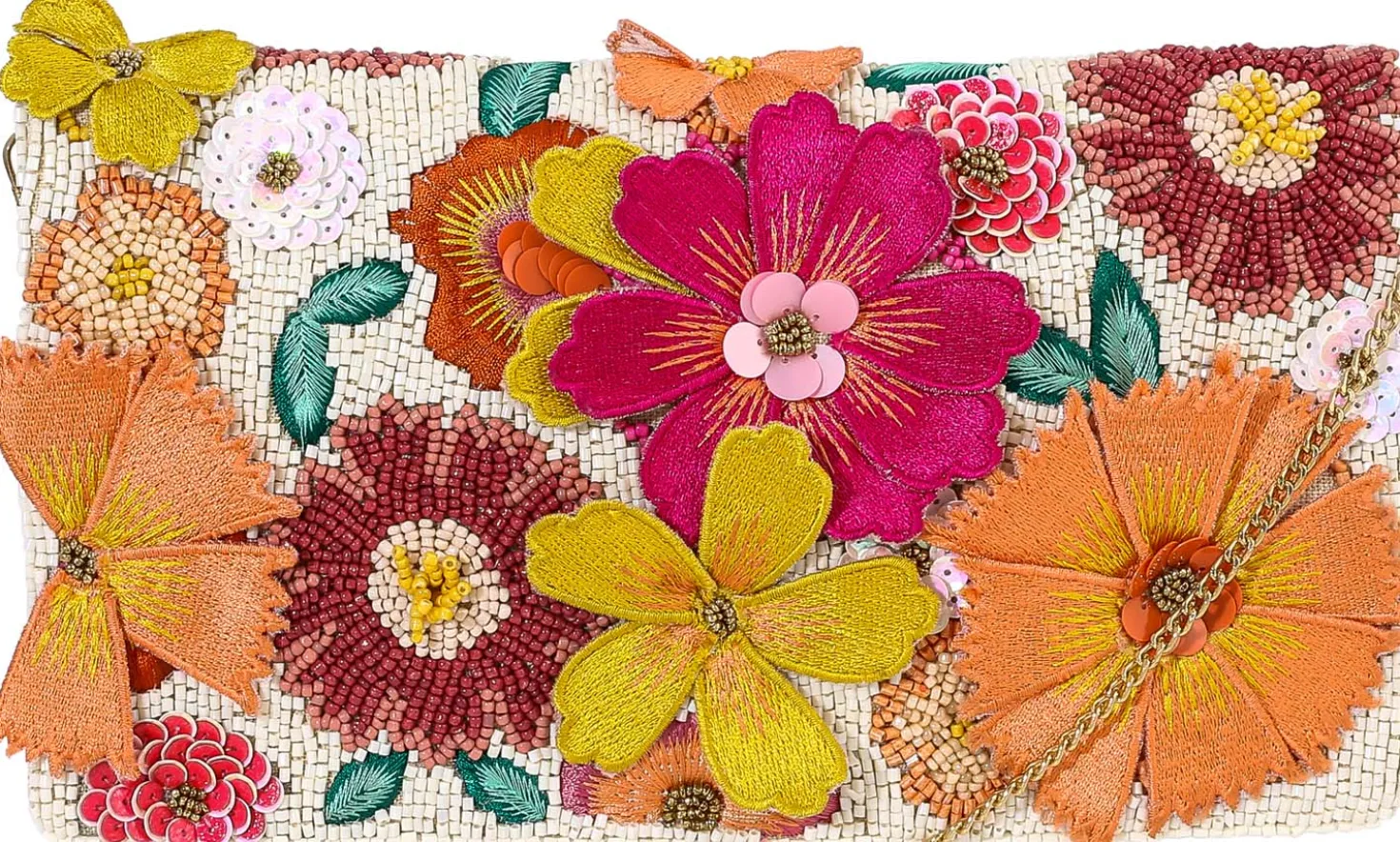 Clutch - Warm Floral