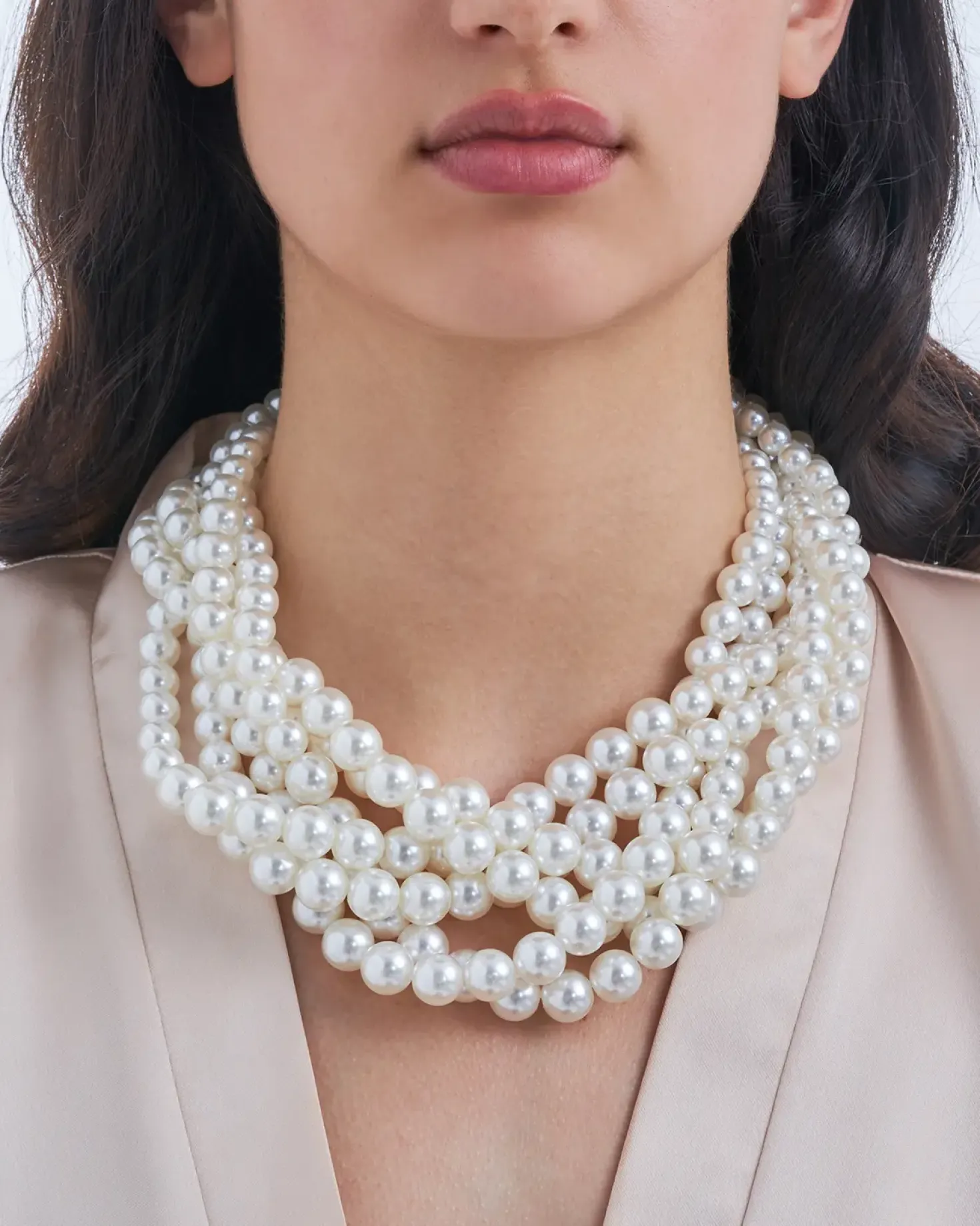 Collana - Braided Pearls