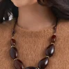 Collana - Brown Circles