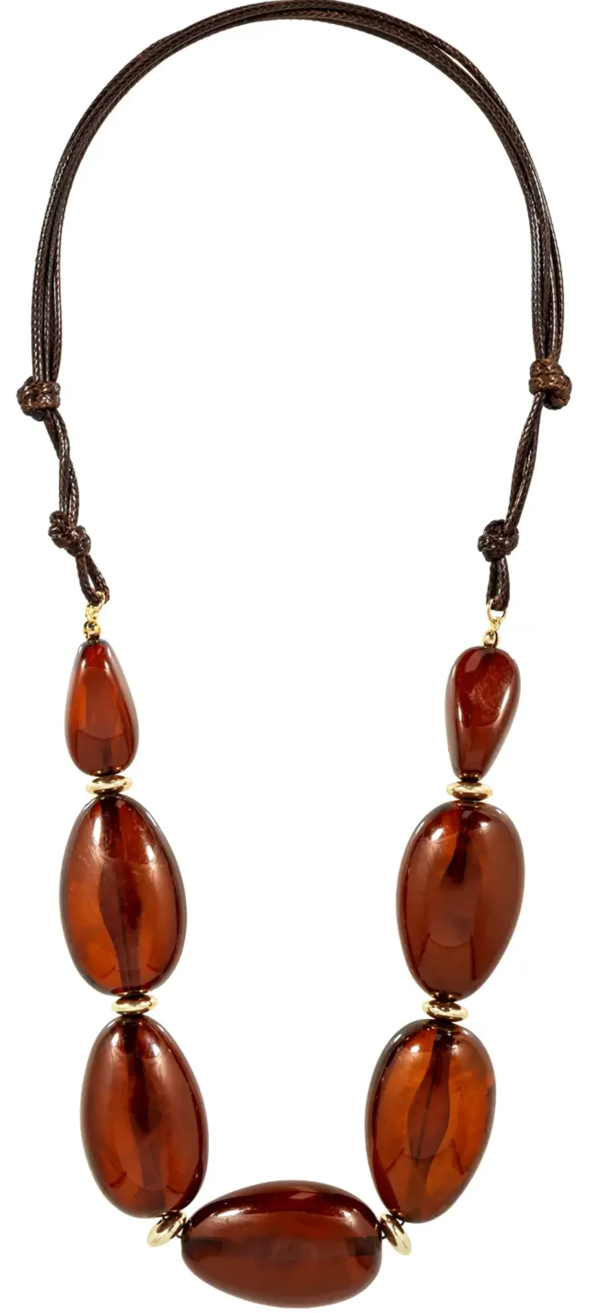 Collana - Brown Circles