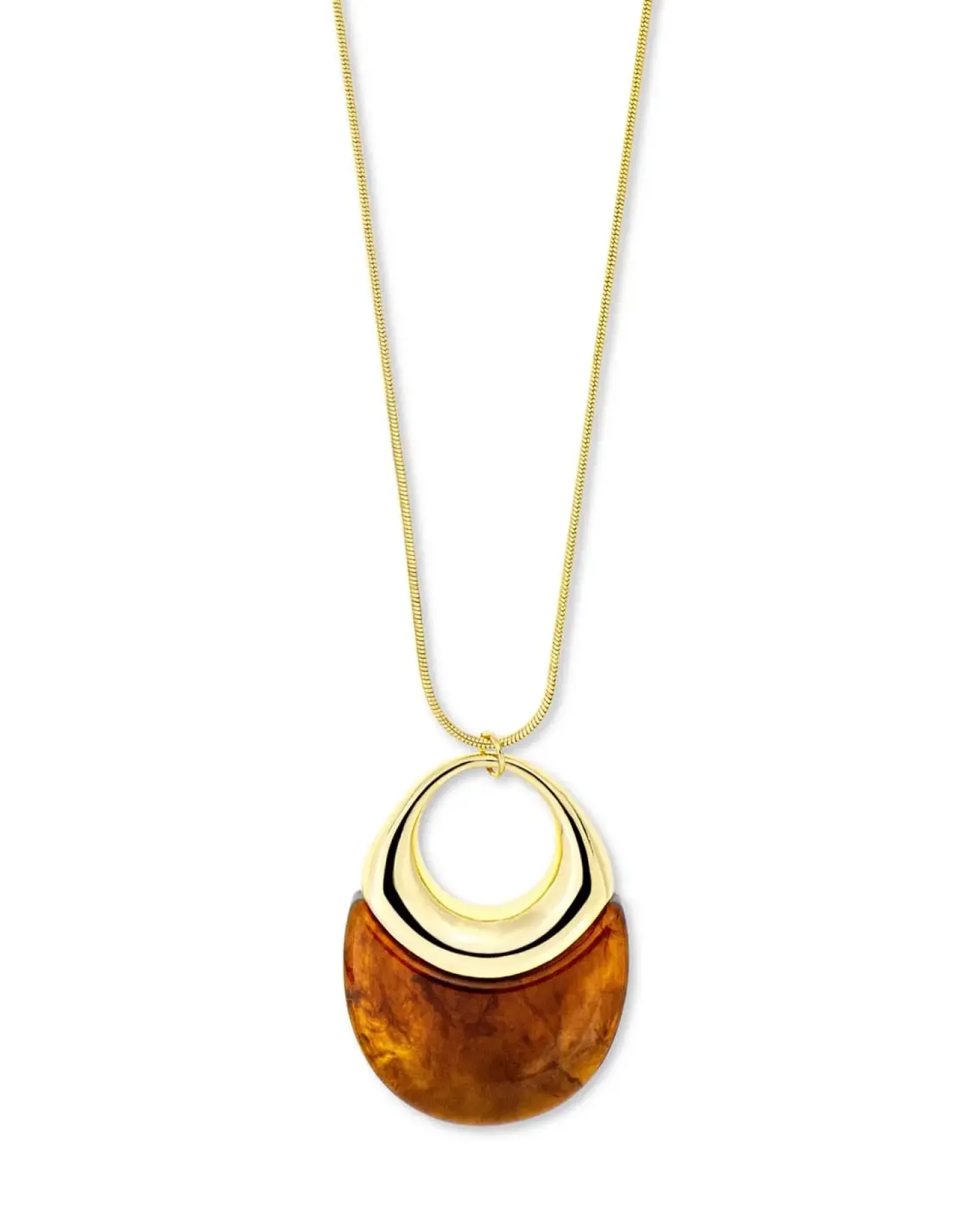 Collana - Brown Oval