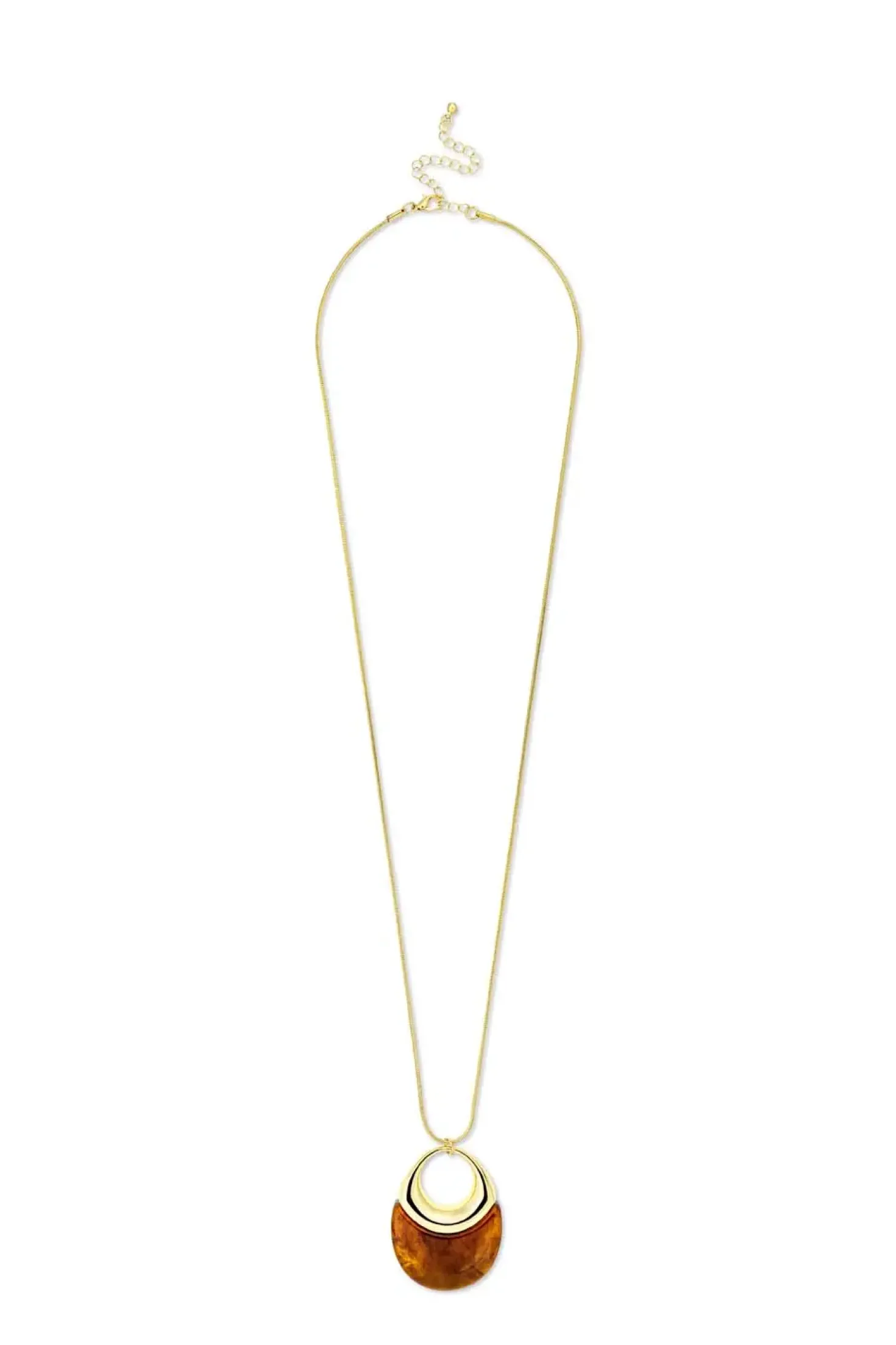 Collana - Brown Oval