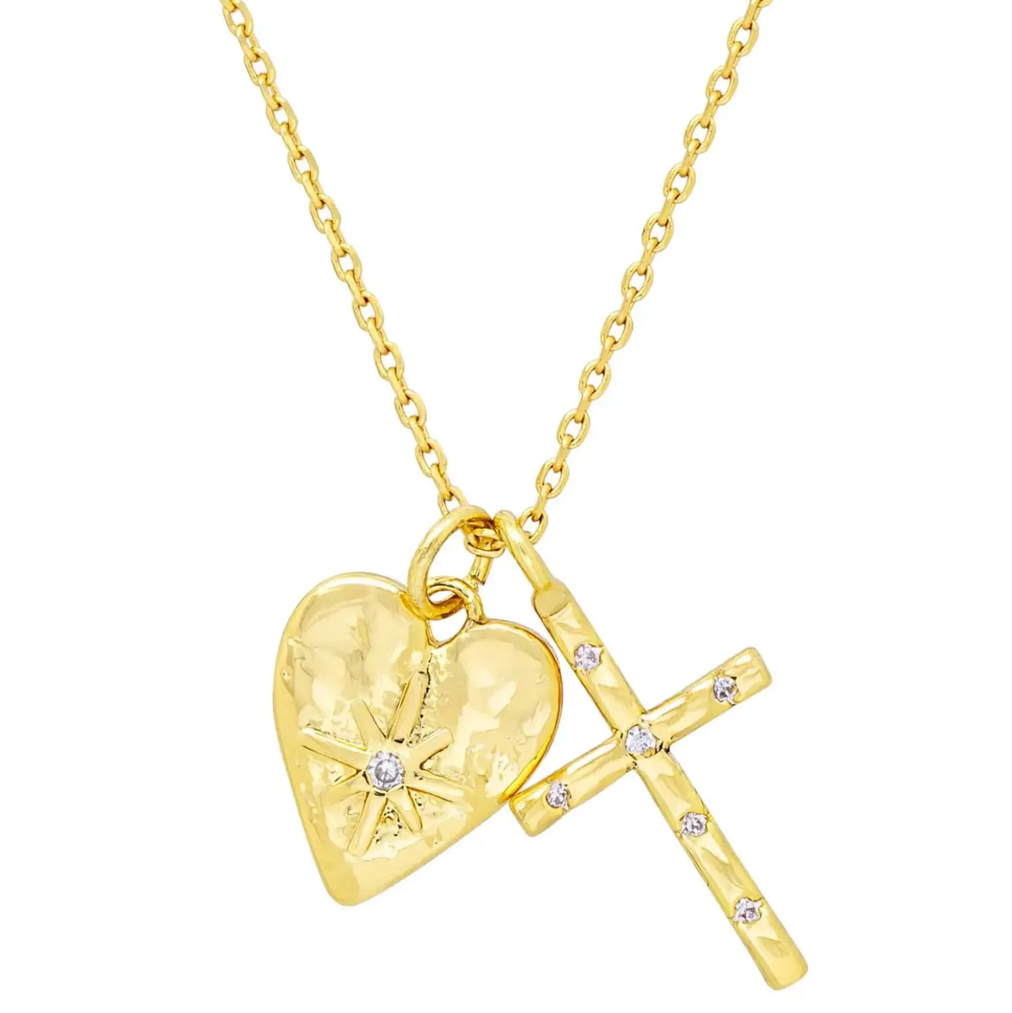 Collana - Cross Heart
