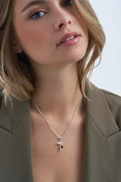 Collana - Elfo con ambra