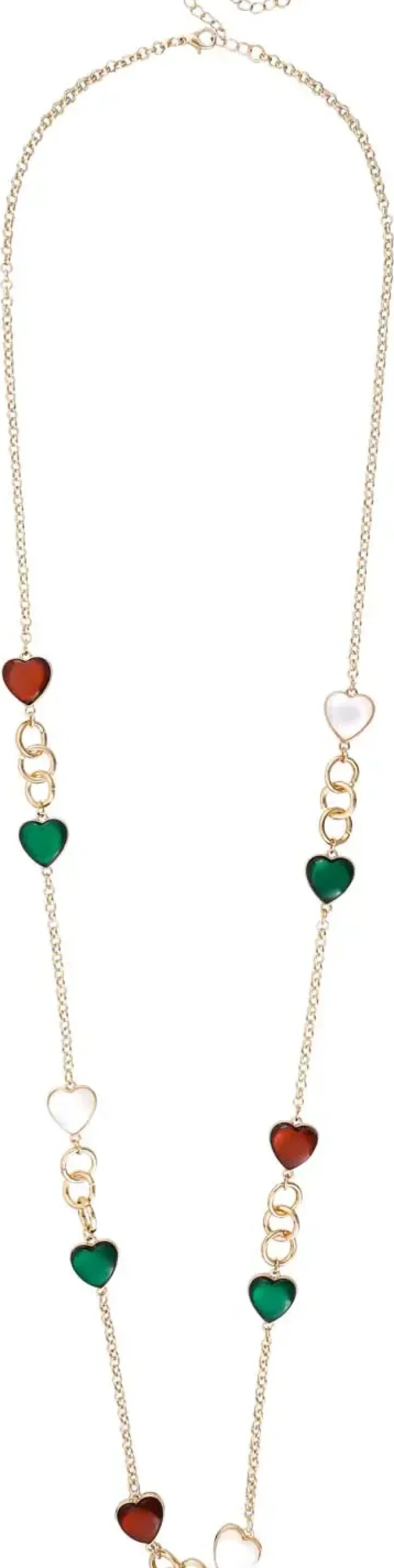 Collana - Emerald Hearts