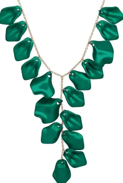 Collana - Emerald Leaves