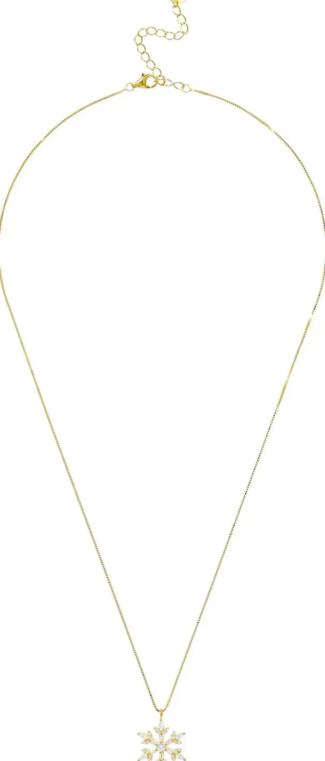 Collana - Golden Snowflake