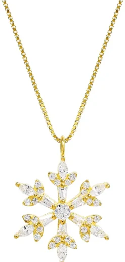 Collana - Golden Snowflake