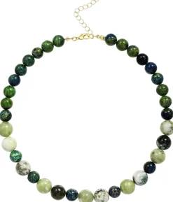 Collana - Green Agate