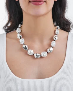 Collana - Hammered Silver