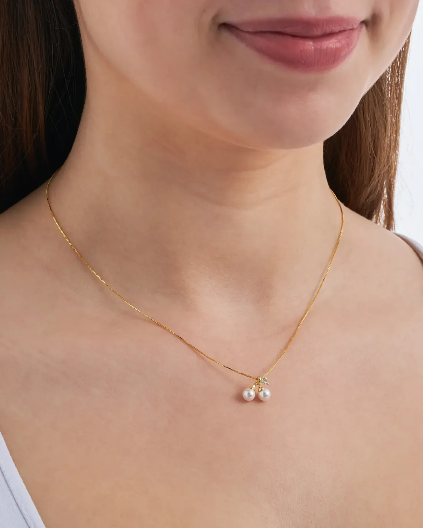 Collana - Pearly Cherry