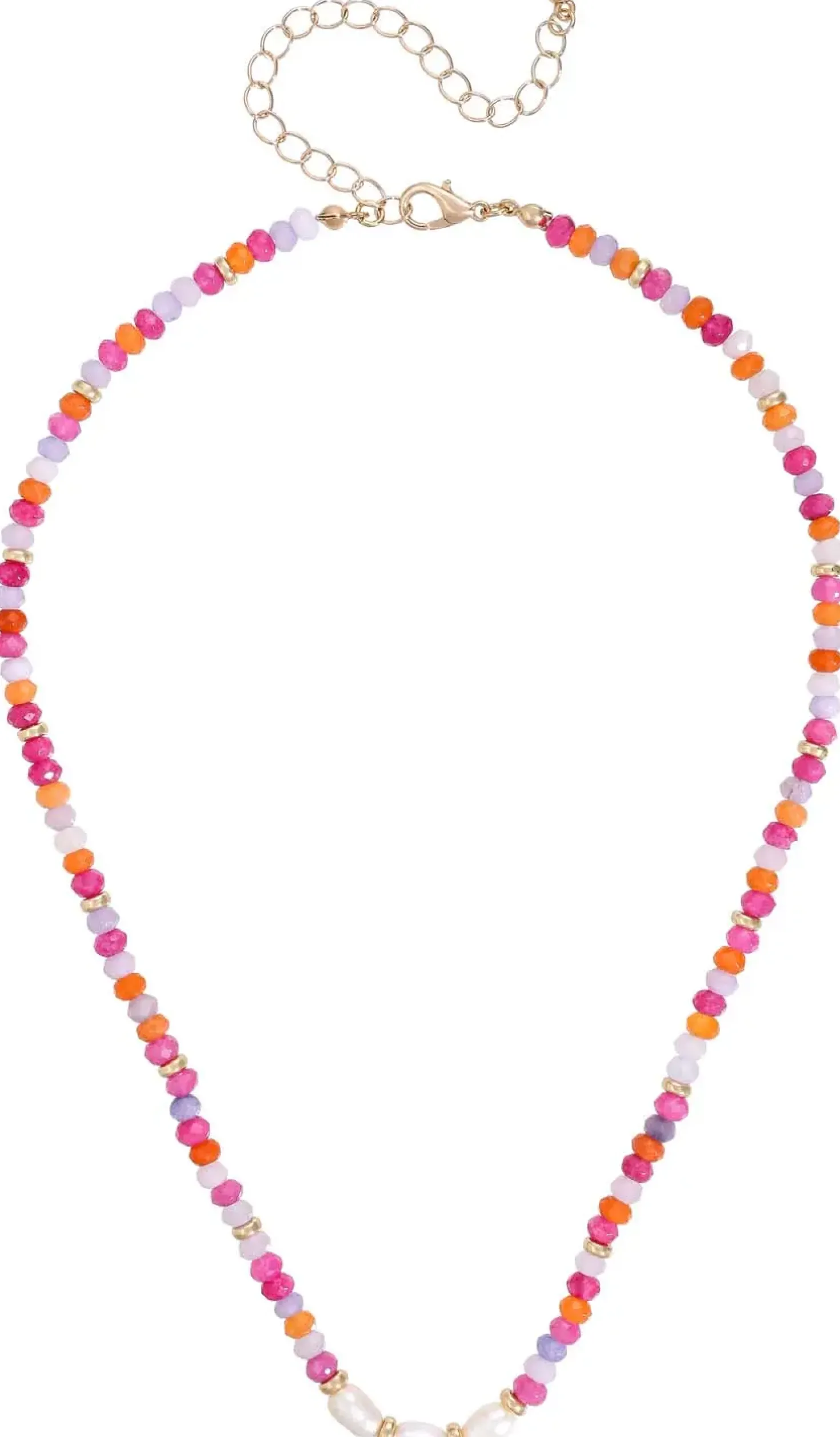 Collana - Pink Jade