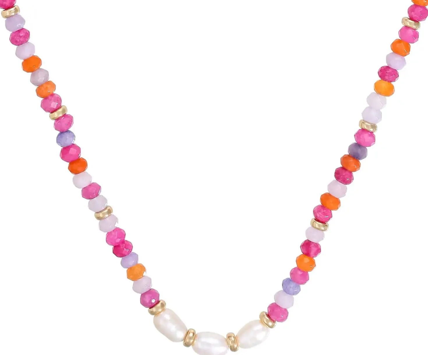 Collana - Pink Jade