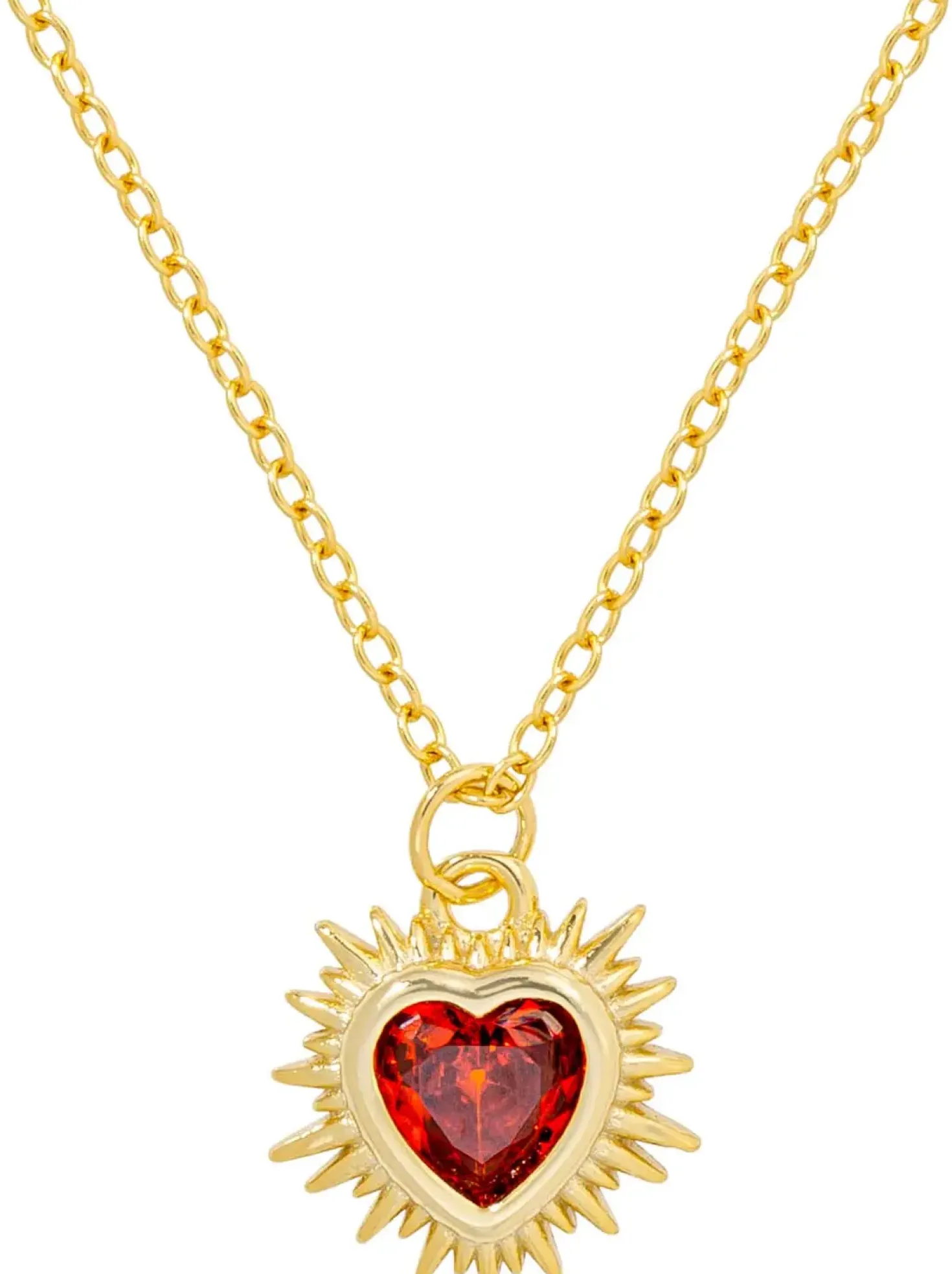 Collana - Red Zirconia