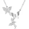 Collana - Silver Flutter