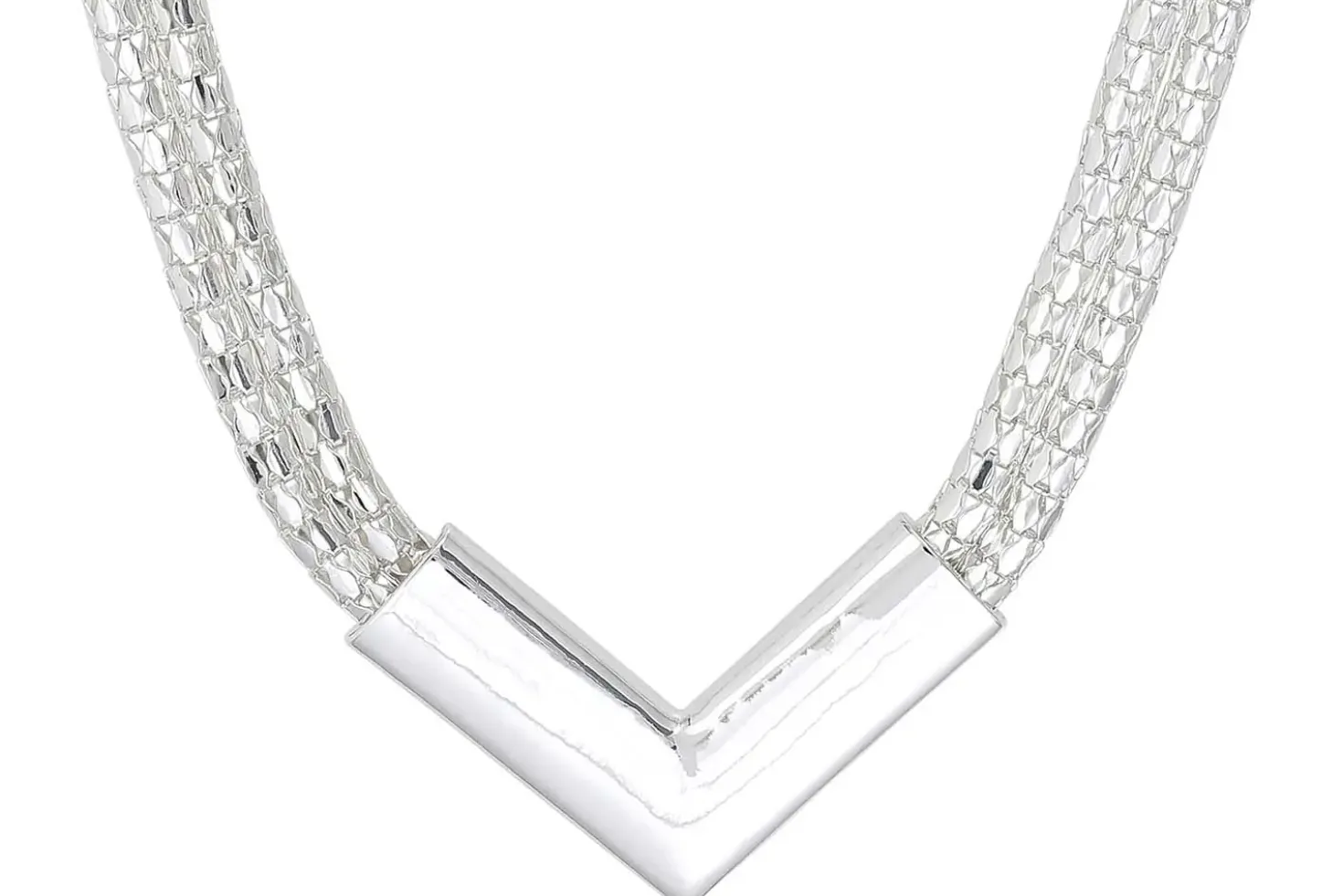 Collana - Silver Mesh