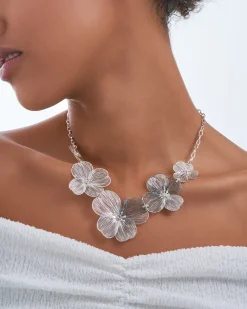 Collana - Silver Petal