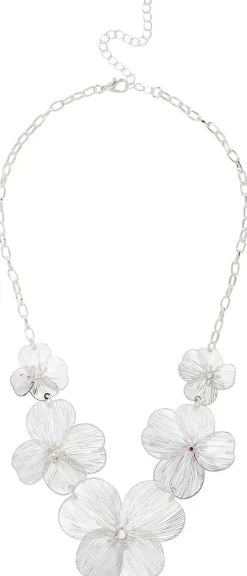 Collana - Silver Petal