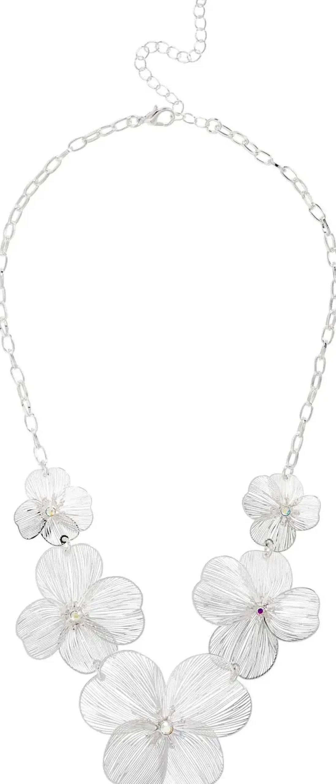 Collana - Silver Petal