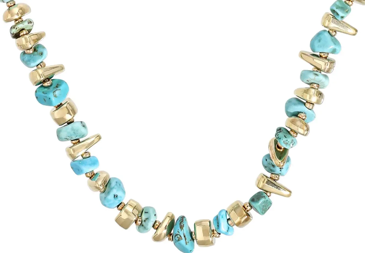 Collana - Turquoise Gold