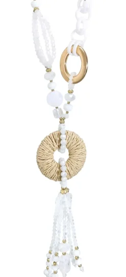 Collana - White Beads