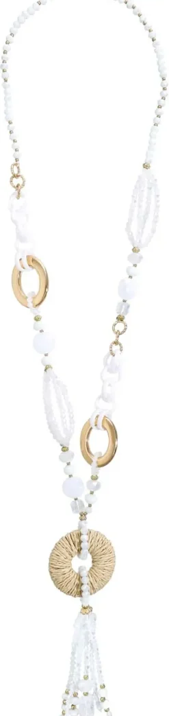 Collana - White Beads