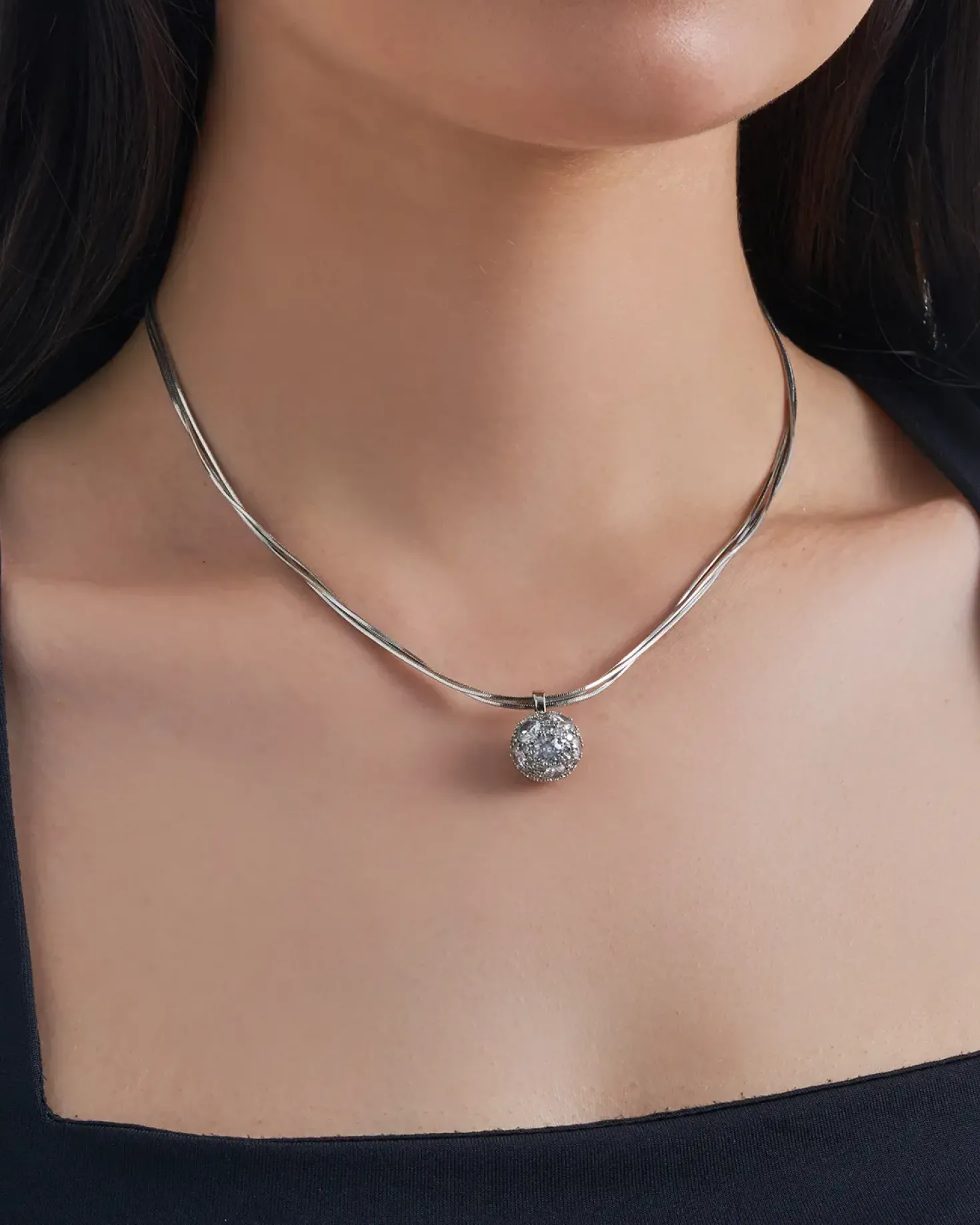 Collana - Zirconia Ball
