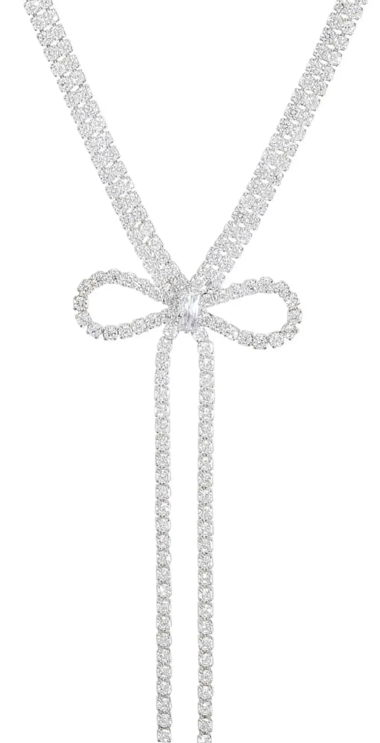 Collana - Zirconia Bow