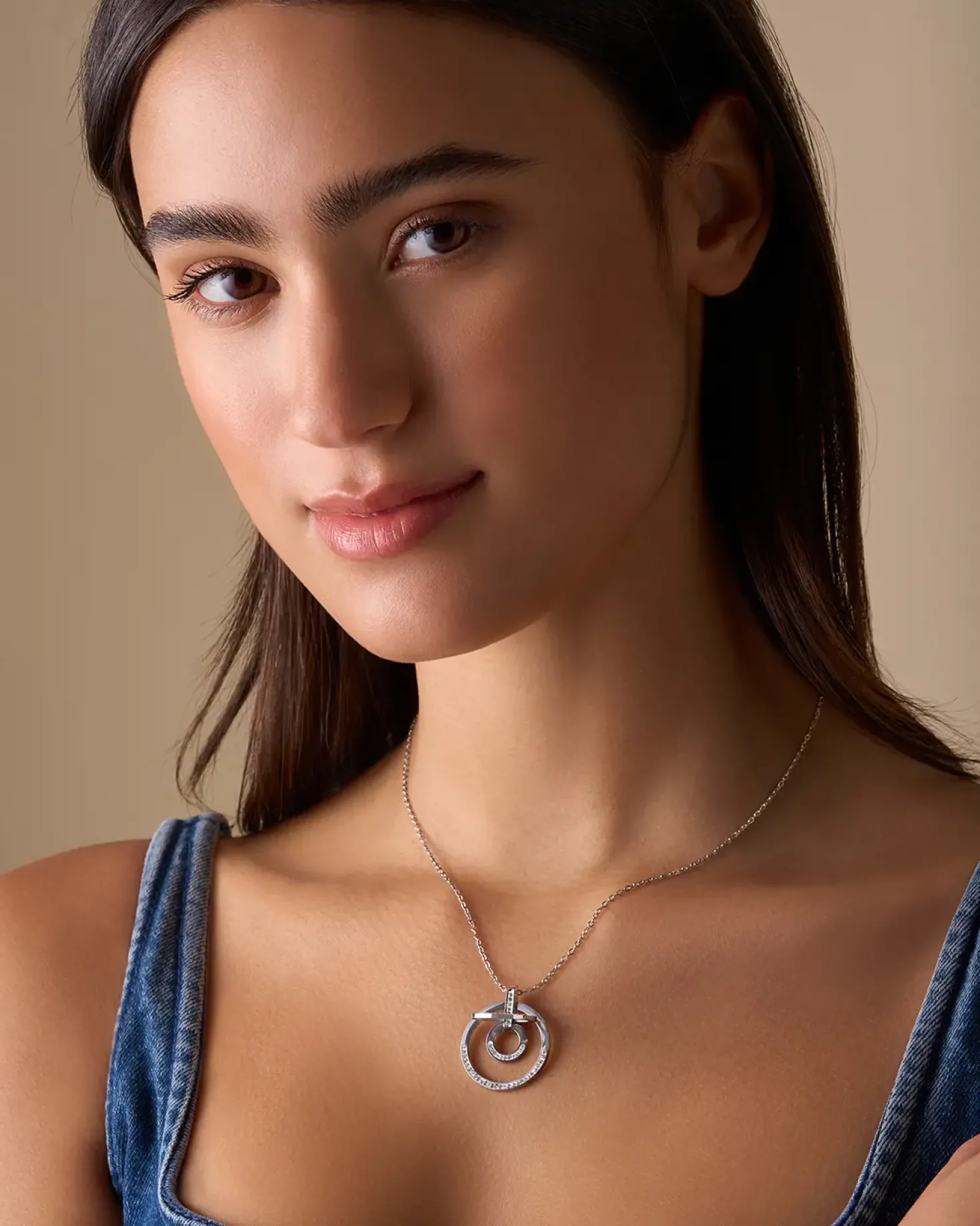 Collana con ciondolo - Three Circles