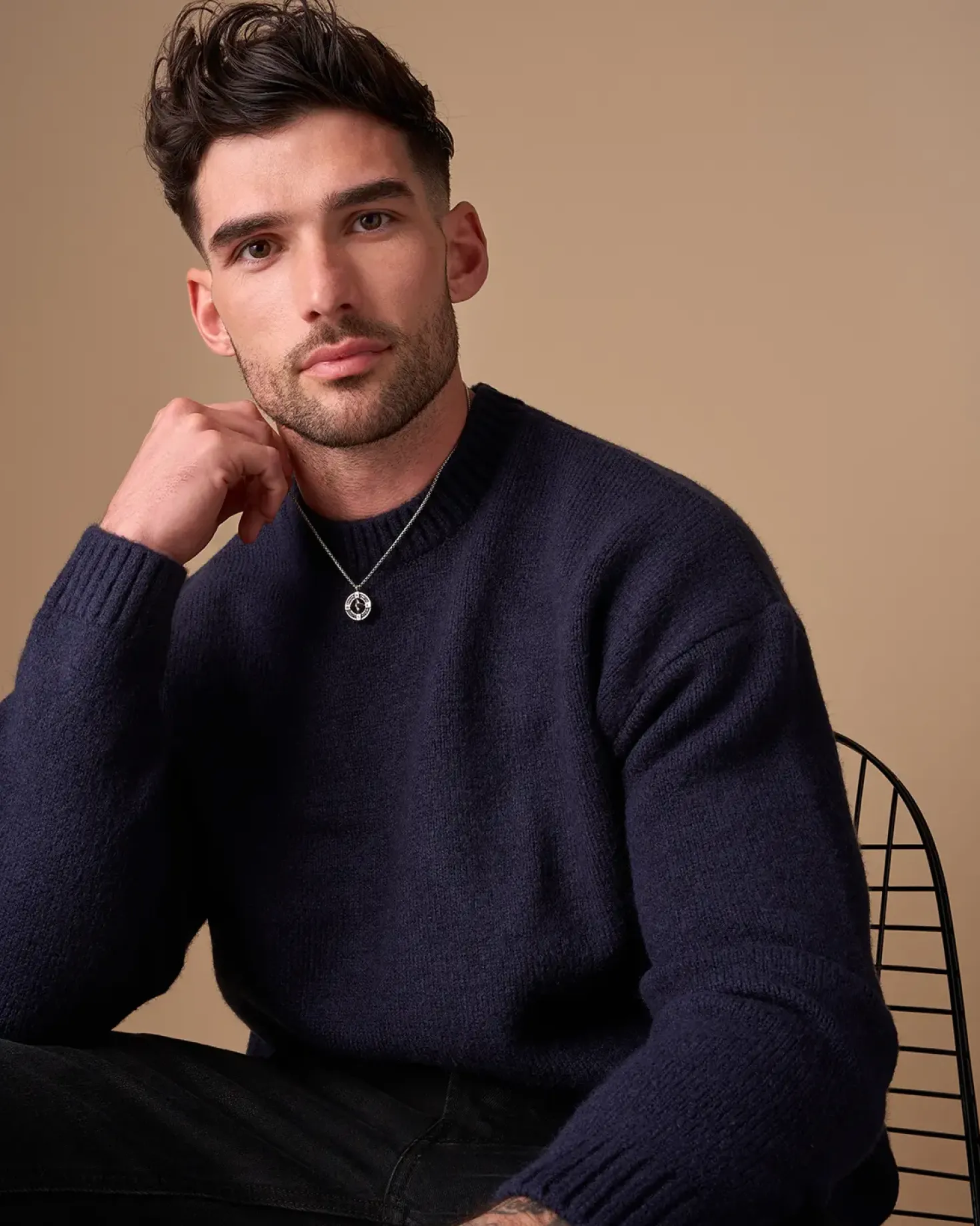 Collana da uomo - Compass Steel