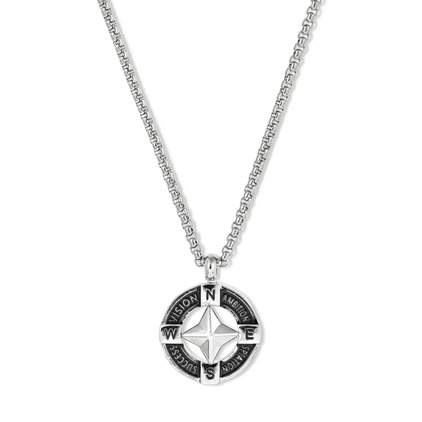 Collana da uomo - Compass Steel