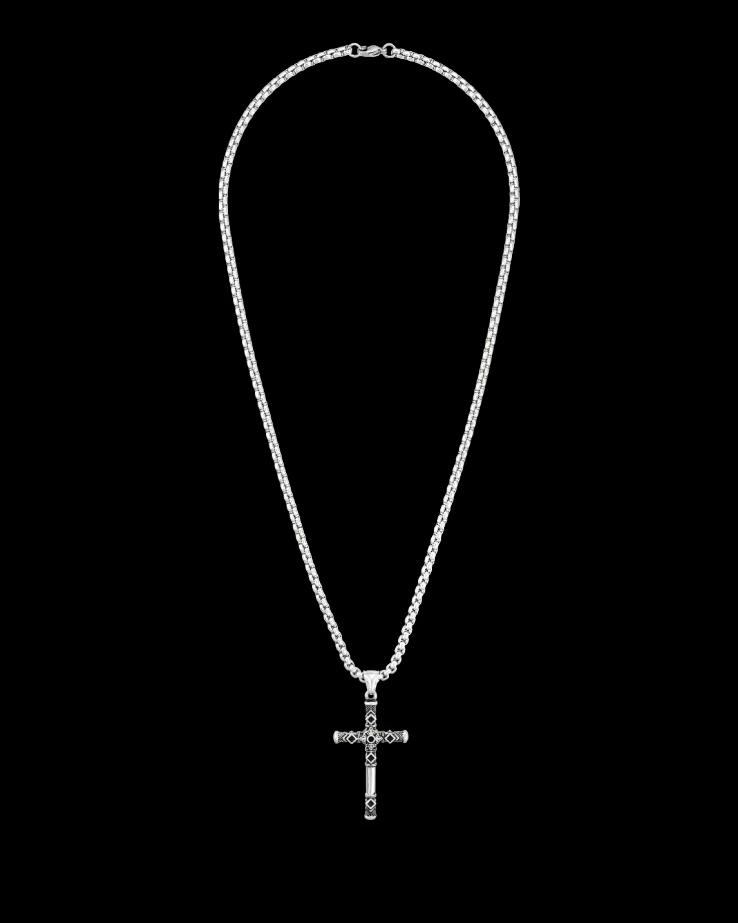 Collana da uomo - Enamelled Cross