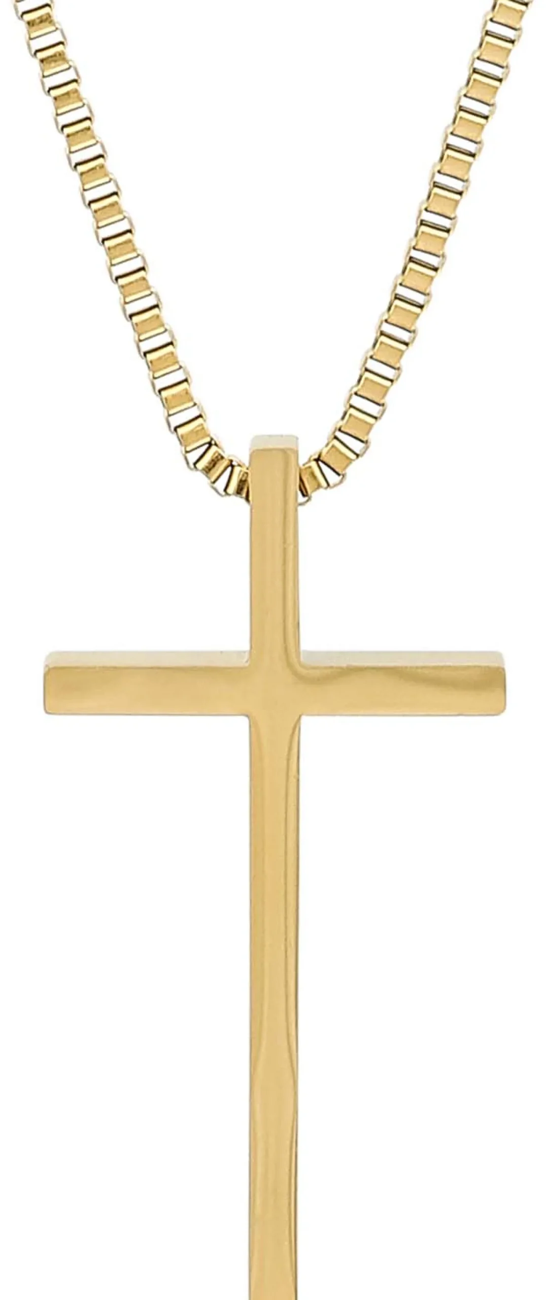 Collana da uomo - Gold Cross