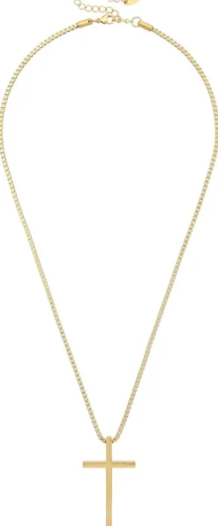Collana da uomo - Gold Cross
