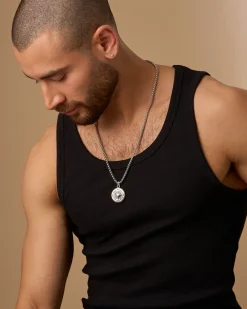 Collana da uomo - Silver Compass