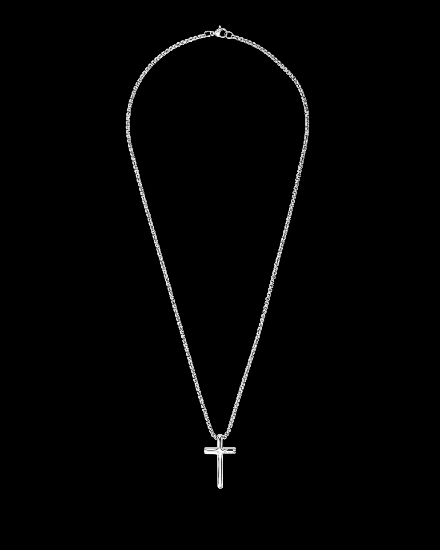 Collana da uomo - Steel Cross