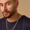 Collana da uomo - Steel Sparkle