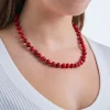 Collana in acciaio inox - Lovely Coral