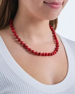 Collana in acciaio inox - Lovely Coral