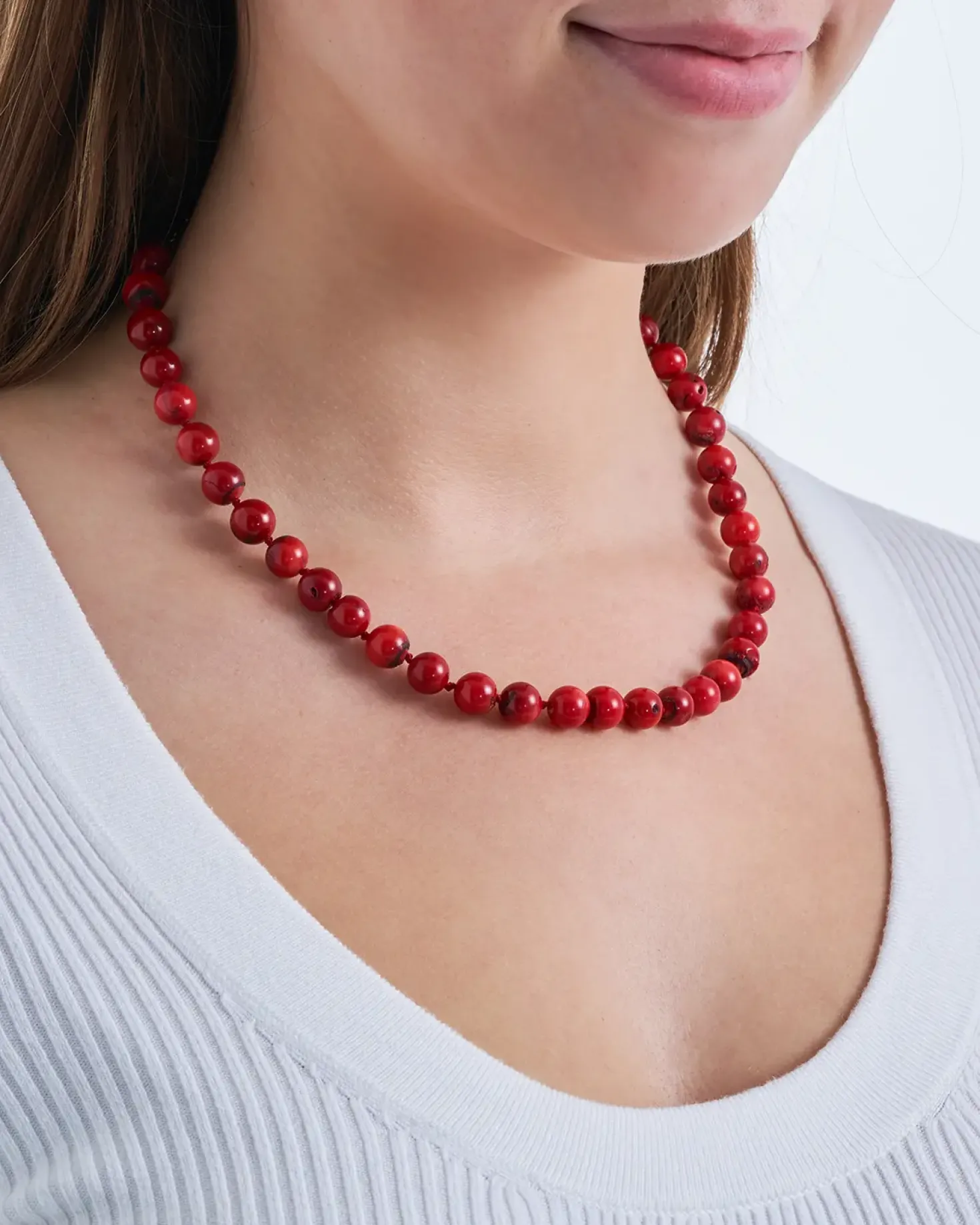 Collana in acciaio inox - Lovely Coral