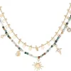 Collana stratificata - Agate Stars