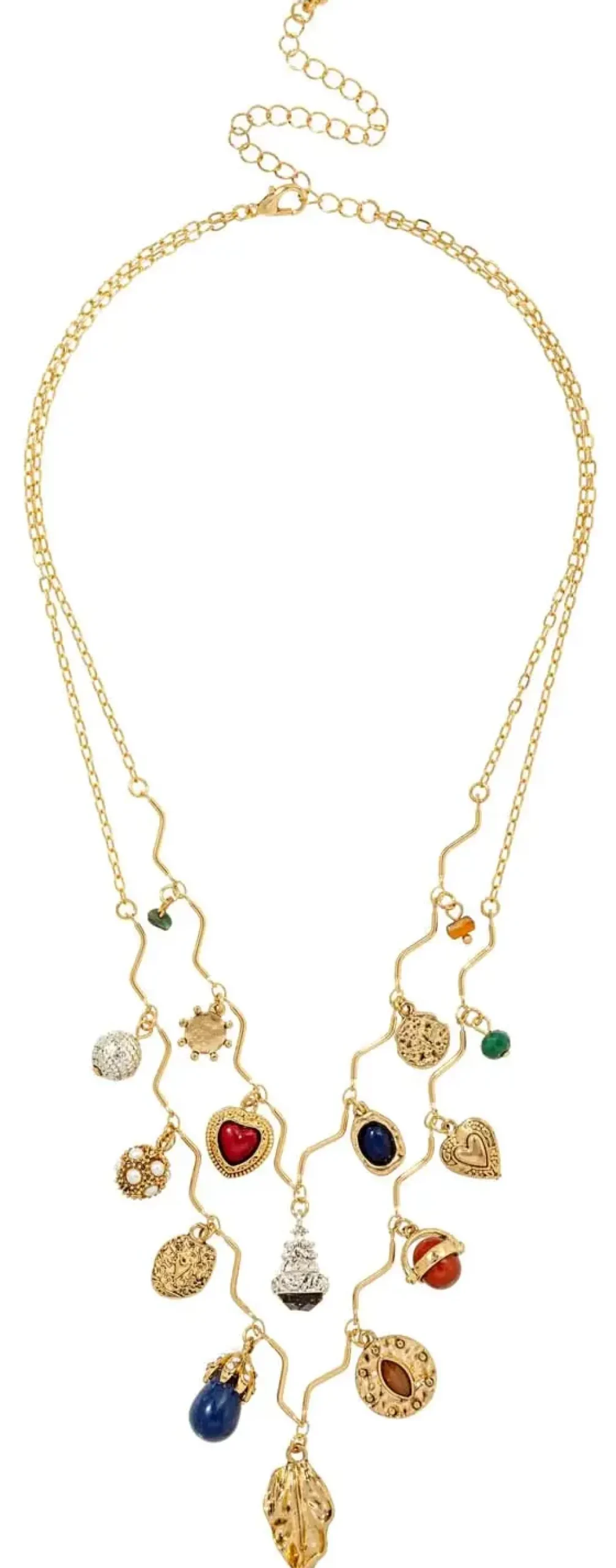 Collana stratificata - Autumn Glow