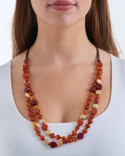 Collana stratificata - Autumn Layers