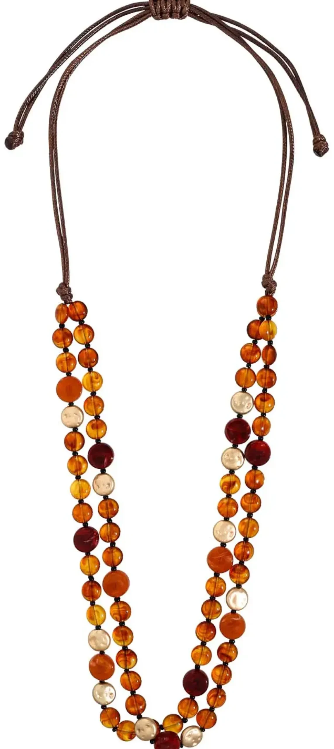 Collana stratificata - Autumn Layers